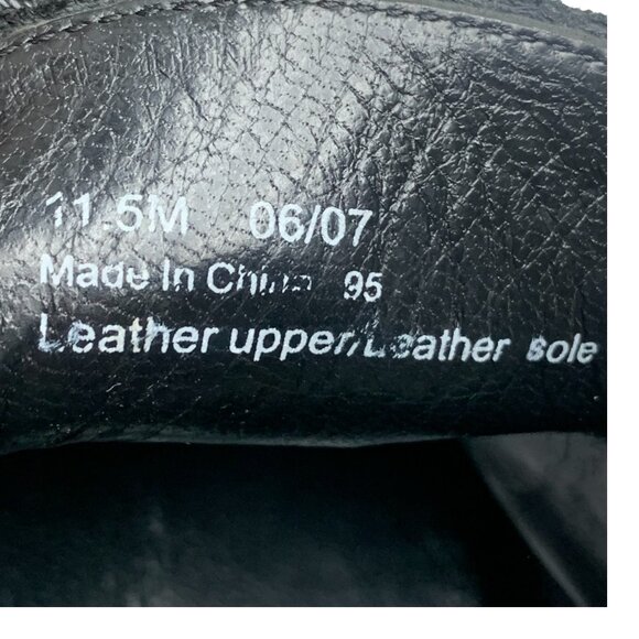 BANANA‎ REPUBLIC Black Leather Cap Toe Dress Oxfords main image 8
